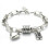 Ασημένιο βραχιόλι Love Charm Unisex 1