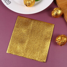Scatola di latta per confezioni regalo con lamina d'oro metallizzata, 300 pezzi