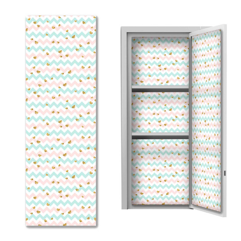 Magnetic Locker Wallpaper 36X12 Inches Trim Reusable 9555307983330