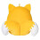 Sonic Squishmallows plush yellow 23 cm 3