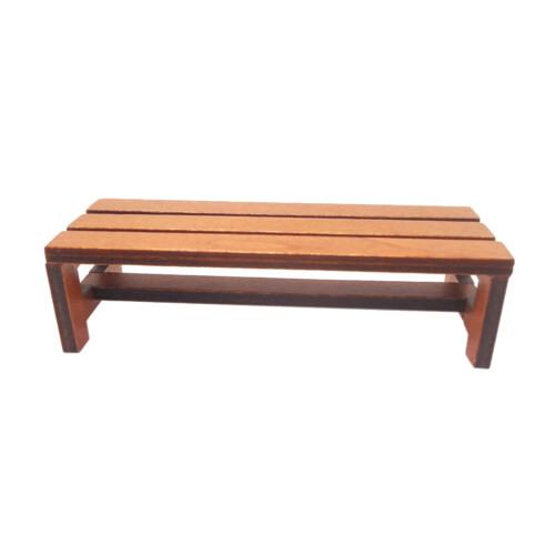 Petit banc décoratif en bois (1 pièce)