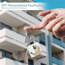 30Pack Sublimatie Blanks Sleutelhanger Glitter PU Lederen Sleutelhanger Warmteoverdracht Sleutelhanger Diverse Soorten Sublimatie Blank