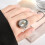 Digital Watch Ring Rose Gold 1 Piece 7