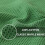 Torchons de cuisine en coton gaufré, vert olive, lot de 6 2