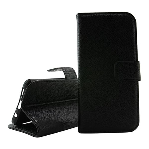 Nova carteira Standcase compatível com Samsung Galaxy A5 2016 (A510F) preta 2