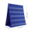 Renaclipy chart stand card display organizer blue 1 set 2