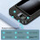 Power bank magnetico wireless portatile da 10000 mAh 8