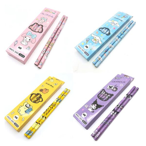 My Melody Kuromi cartoon pencil set 1