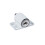 Window Sliding Door Lock Limiter with Key 4pcs White 4