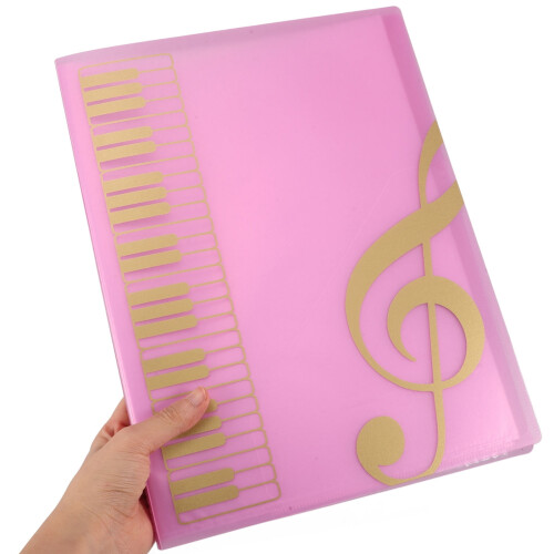 A4 Music Binder with 80 Pages for Sheet Music Storage 2
