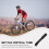 Black Bike Stem Riser for Road Bikes 22.2 mm 8