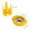 Lemon Lime Orange Slicer Durable Rigid Plastic 1 Piece 3