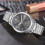 Stainless Steel Watch Silver Stylish Design 2