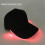 Μονόχρωμο καπέλο μπέιζμπολ Naierhg Unisex με LED 4