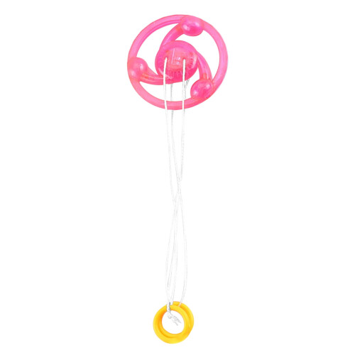 Flywheel Spinning Toy Rainbow Light Show 1 pc 2