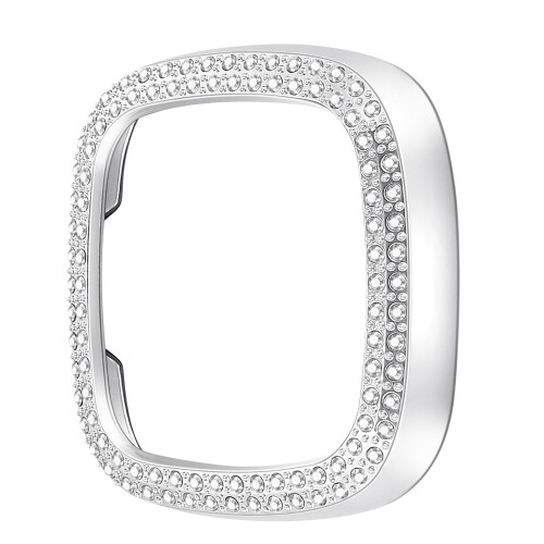 Κάλυμμα θήκης smartwatch με πλαίσιο από στρας από υλικό PC