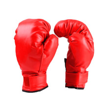 Pánské boxerské rukavice červené, nárazuvzdorné fitness rukavice