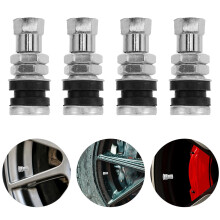 Wytrzymałe metalowe trzpienie zaworów do motocykli i samochodów, 4 szt.