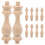 Roman Pillars Craft Spindles Khaki 10 Pcs 1