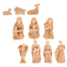 Crèche de Noël extérieure, petit ensemble