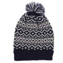 Pletená vlněná čepice Beanie pro dospělé, 1 kus
