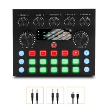 BM-800Recording Studio-paket med röstväxlare och ljudkort