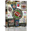 Quadro decorativo de futebol em tela, 30x40cm (12x16 polegadas), com moldura. 1