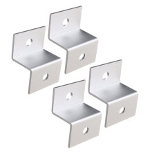 Aluminium Z-beugel voor montage van zonnepanelen (8 stuks)