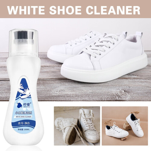Kit de limpeza para tênis de couro com escova macia