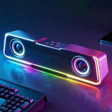 Altavoz Bluetooth AD01HiFi estéreo de 4 unidades con doble diafragma