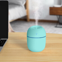 Mini humidificateur USB avec arrĂŞt automatique, 420 ml, vert