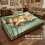 Sofá-cama extragrande supermacio para cães com capa removível. 1