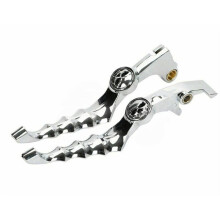 Motorcycle Skull Brake Clutch Levers for VT600 VT VF CB750SC VT 600 1100 1300 VTX Shadow CB750 A1