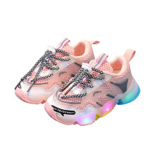 Lichtgevende wandelsneakers voor kinderen, USB-oplaadbaar, 1 paar