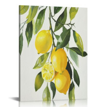 Citrom Citrus Vászonkép Falikép 40x50 cm