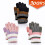 Kinder-Strickhandschuhe, warme Fäustlinge, 3 Paar 1