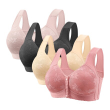 Damen-BH aus Spitze ohne Bügel, mit dünnen Cups und verstellbarem Verschluss