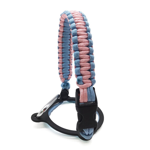 Cinghia in paracord per borraccia con moschettone