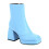 Robuste Damen-Ankle-Boots mit dickem, hohem Absatz 5