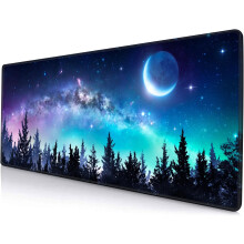 Alfombrilla de ratón para juegos Galaxy Design de 31,5 x 11,8 pulgadas