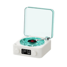 Waves Bluetooth turntable with ambient lights 4 modes