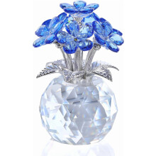 Figurine de fleur Myosotis Blue K9Crystal