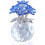 Figurine de fleur Myosotis Blue K9Crystal 1