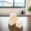 KALLORY træmøntbøsse beige 4 stk. 9,9 cm 8