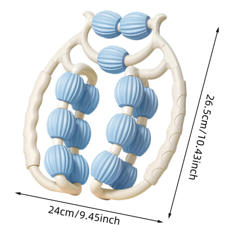 Benmassagerulle til lår og lægge ABS bærbar 1