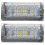 Nummerpladelys LED-lygter BMW E46 1998-05 1