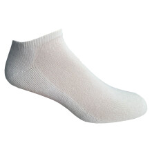 Chaussettes invisibles en coton pour homme - blanches, pointures 13-16, 36