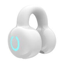 Cluasáin Oscailte Bluetooth Inaistrithe Bán