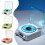 Waves vinyl record player with Bluetooth and ambient lights 2