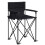 Chaise de camping pliante portable 38 pouces noire 1